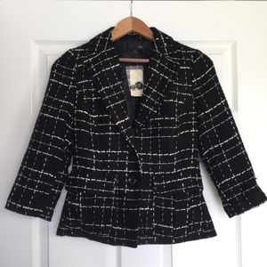 🕶 Textured 3/4 Sleeve Jacket 🕶